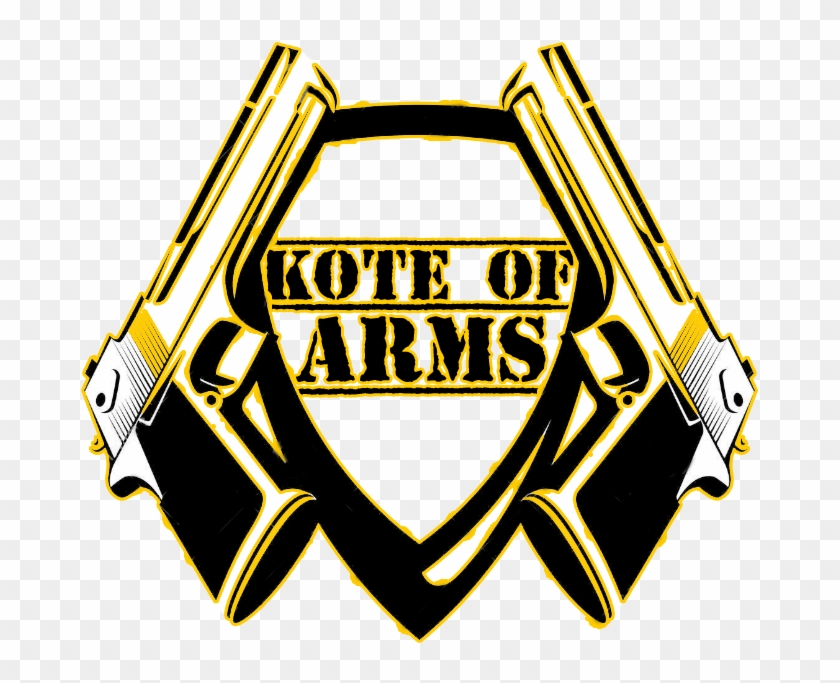 Shield With Guns Clipart #3393712