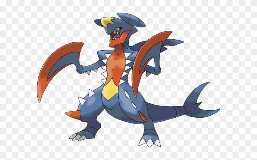 Amazingly, A Pokemon So Popular And So Competitively - Pokemon Mega Garchomp Clipart