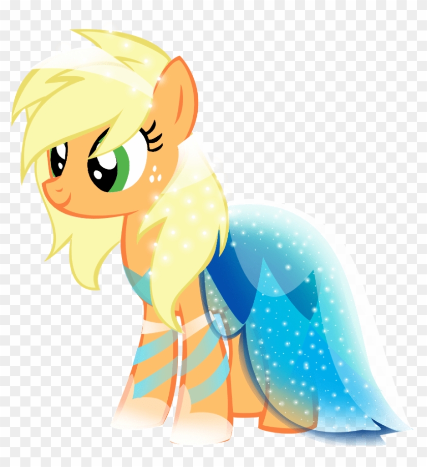 Mlp Applejack Hairstyles 5 By Samantha - My Little Pony Applejack Dress Clipart