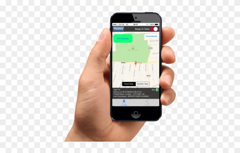 Gps Tracking On Your Mobile - Bitcoin On Smartphone Clipart