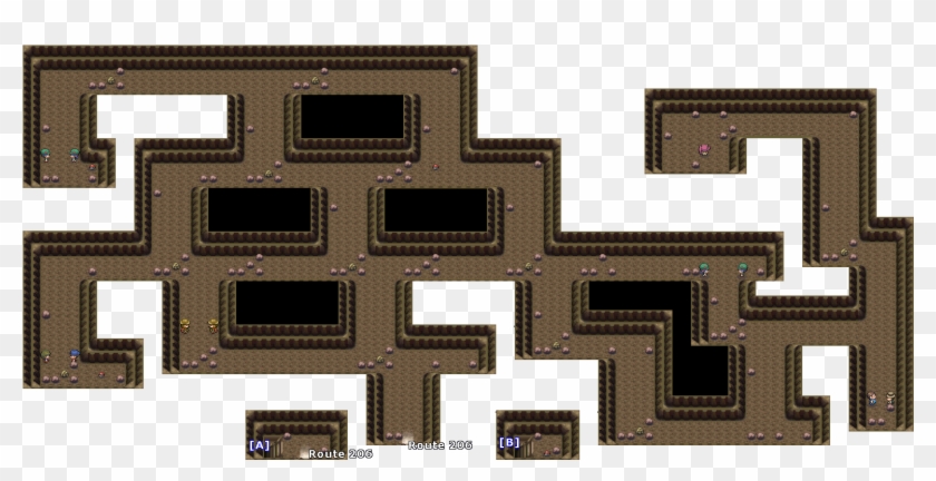Wayward Cave 1f - Pokemon Diamond Wayward Cave Clipart