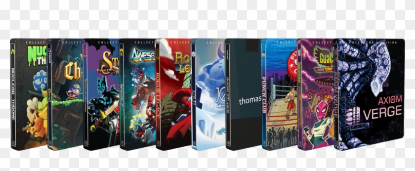 Spread 3 - Gametrust Collection Steelbook Clipart #3394344