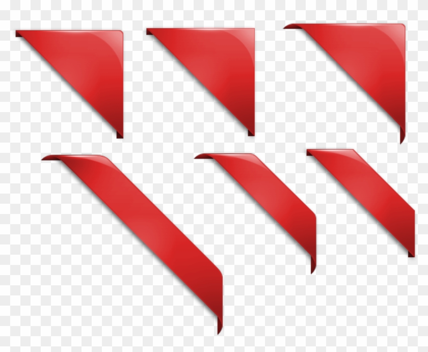 Graphic Design Ribbon - Corner Graphic Clipart