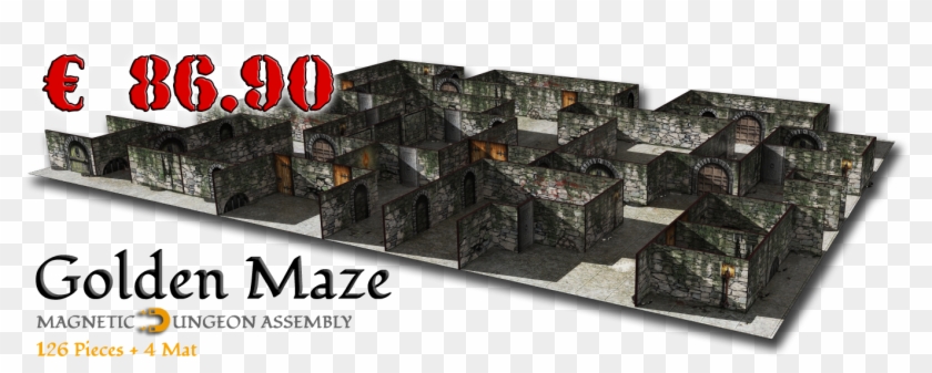 Games 06 Easy Dungeon Is An Innovative System That - Stone Wall Clipart #3394613