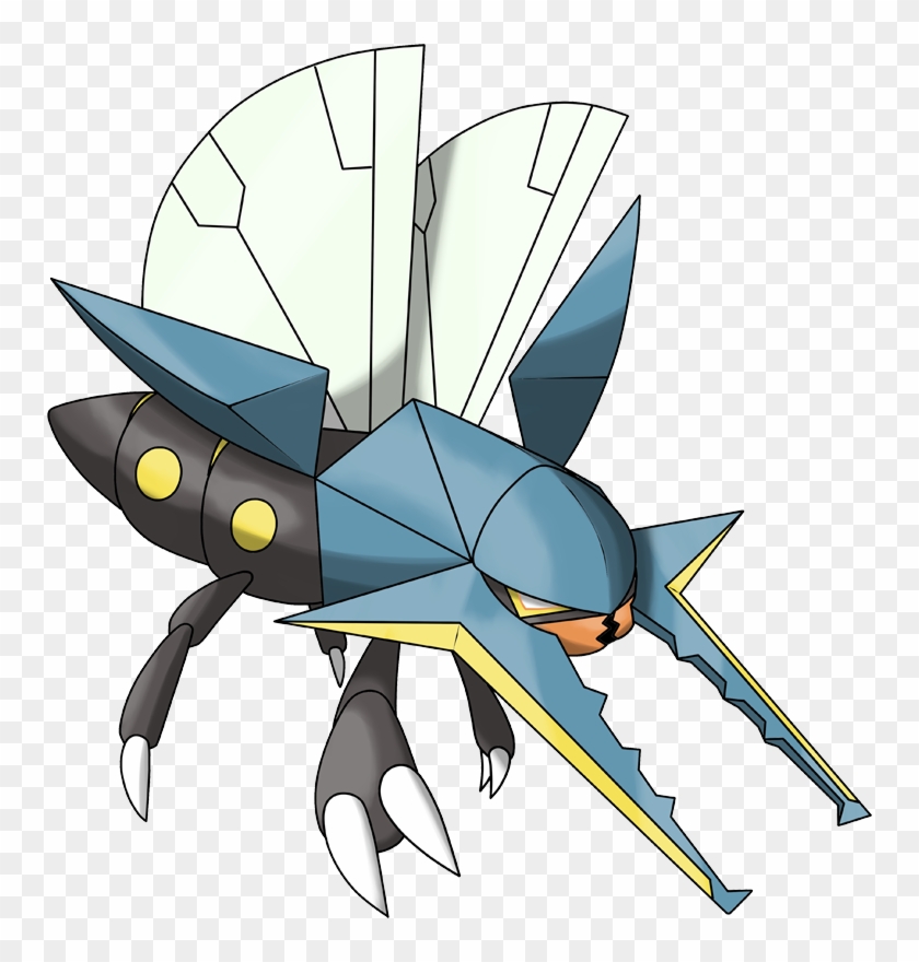 Pokemon Vikavolt Is A Fictional Character Of Humans - Pokemon Vikavolt Clipart #3394754