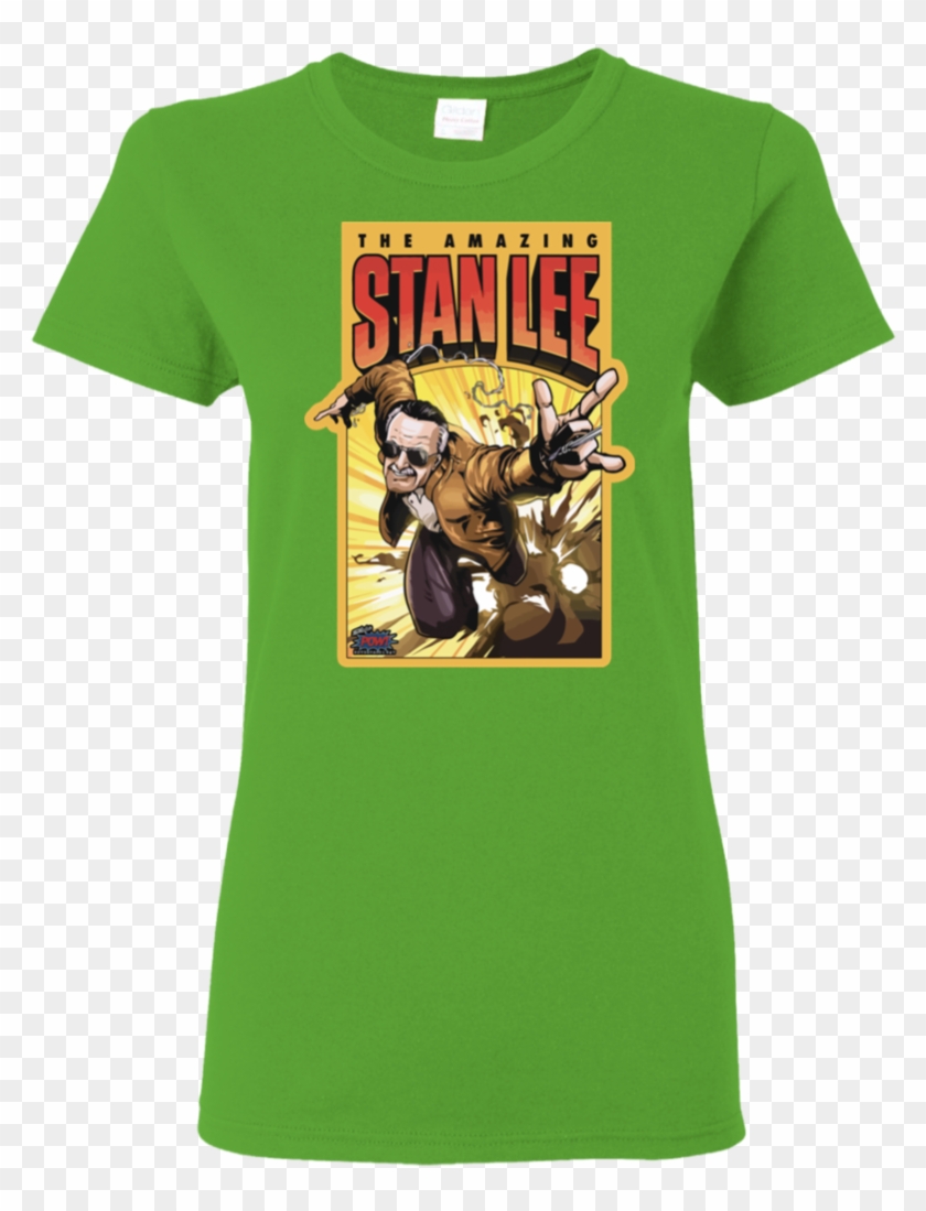 The Amazing Stan Lee Ladies Women T-shirt - T-shirt Clipart