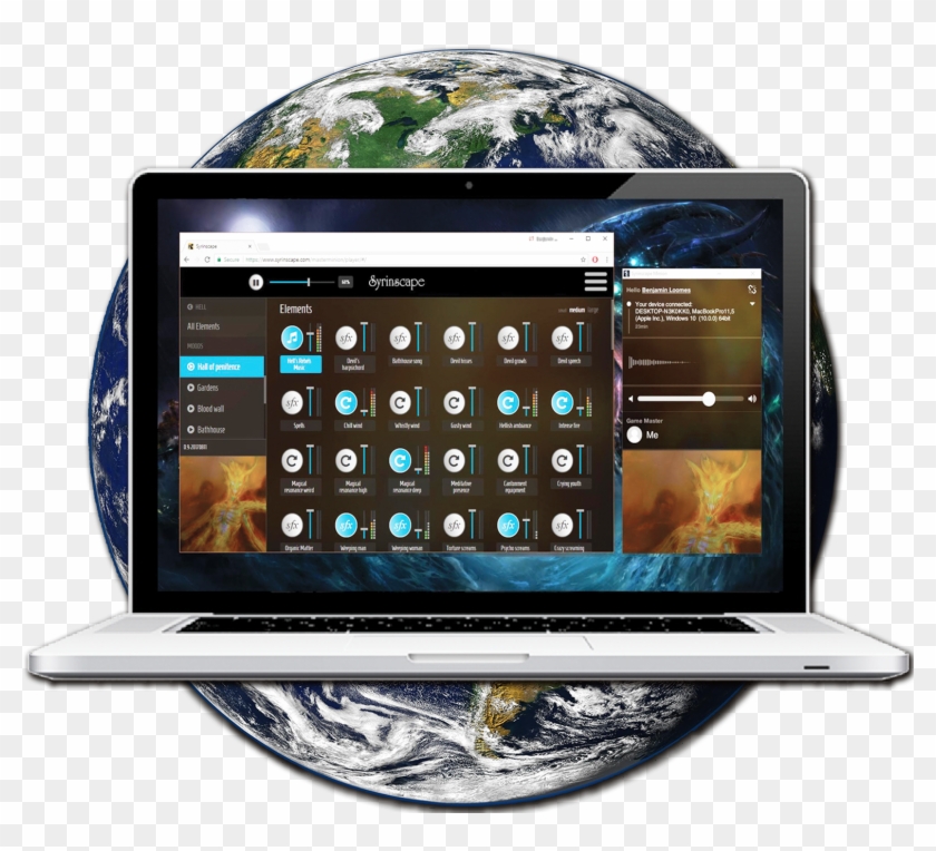 What Is The Syrinscape Online Player - Earth Clipart