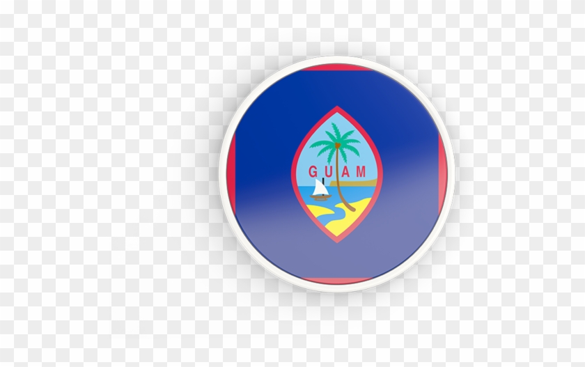 Illustration Of Flag Of Guam - Guam Flag Clipart