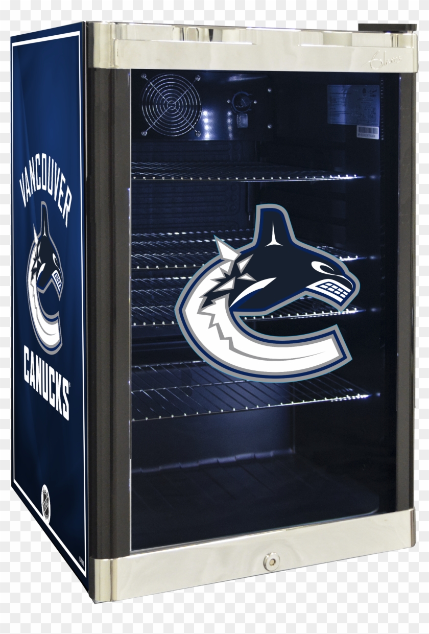 Nhl Refrigerated Beverage Center - Vancouver Canucks Clipart