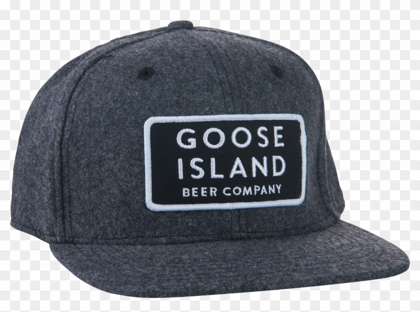 Goose Island Text Block Hat - Baseball Cap Clipart #3395689