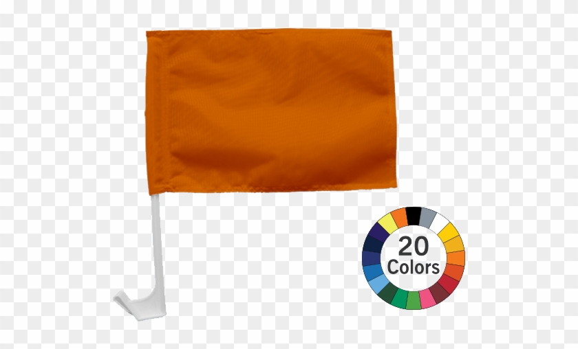 Small Stock Color Car Flags Can Create Uniformity On - Flag Clipart