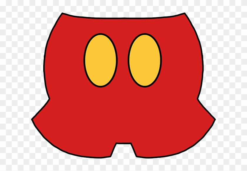 Mickey Pants Png - Pantalon De Mickey Mouse Clipart
