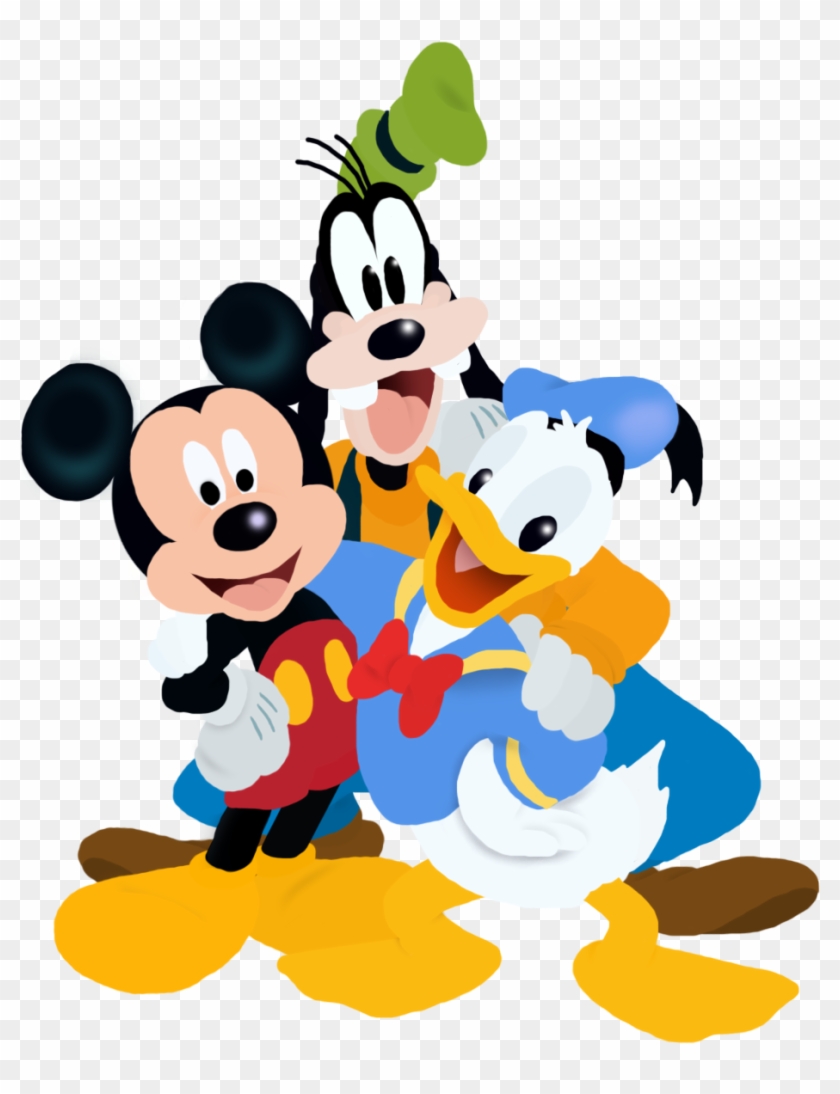 Mickey Transparent Goofy - Mickey Mouse Clipart