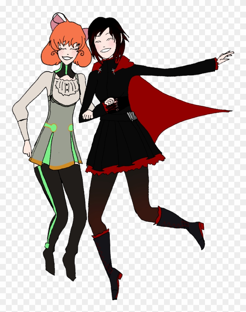 Pyrrha Nikos Clothing Human Hair Color Fictional Character - Cartoon Clipart #3396834