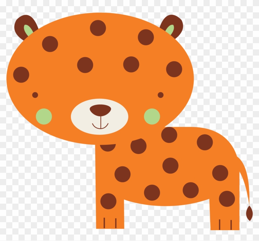 Animalitos Safari Celeste Clipart #3397028