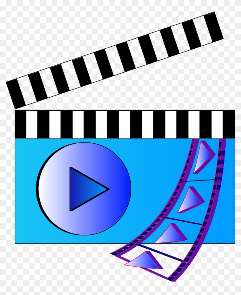 Cinema Film Icon Video Png Image - Film Video Icon Clipart #3397125