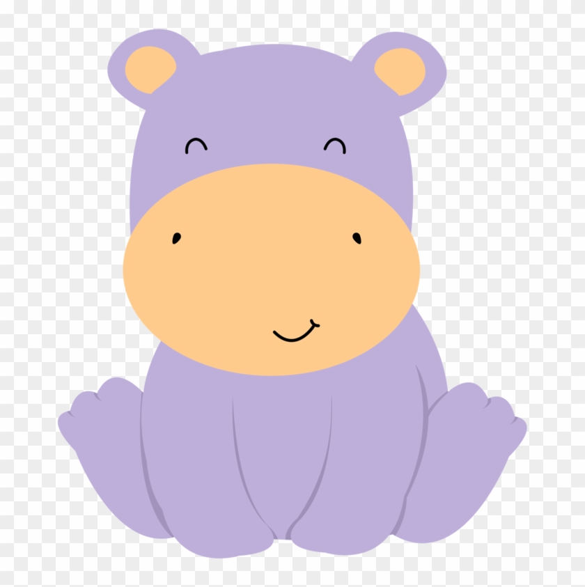 Pin By Lili Moran R On Safari Ⓒ - Hipopotamo Safari Baby Png Clipart #3397417
