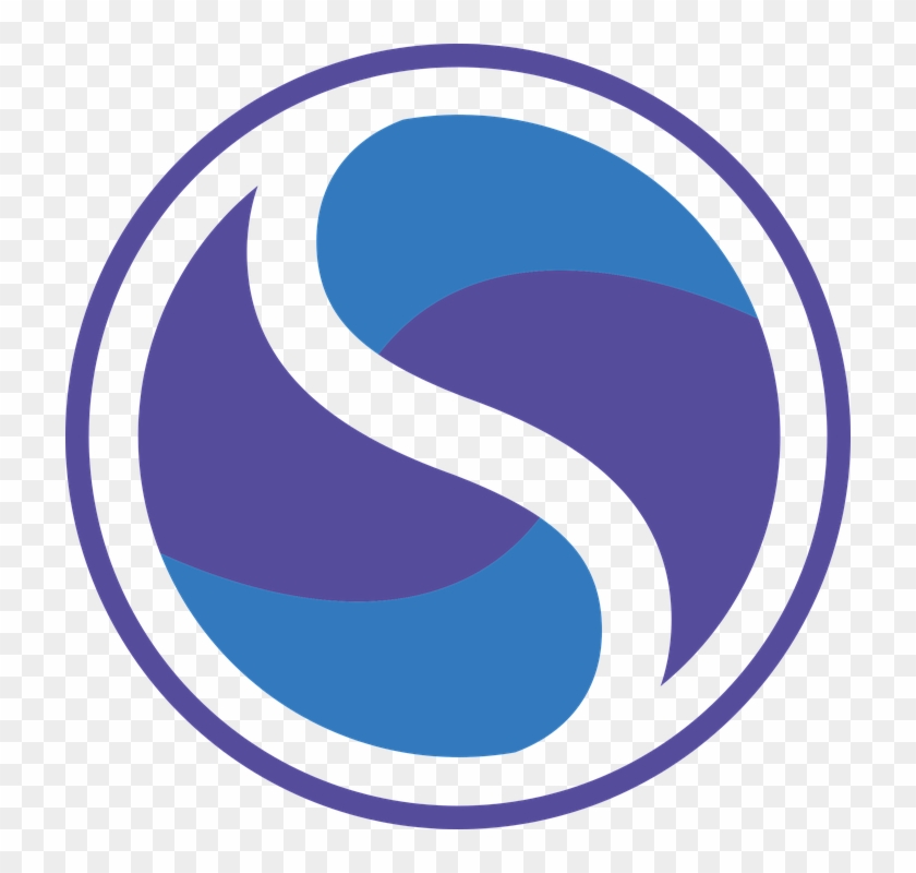 Logo Blue Free - Circle Clipart #3397458