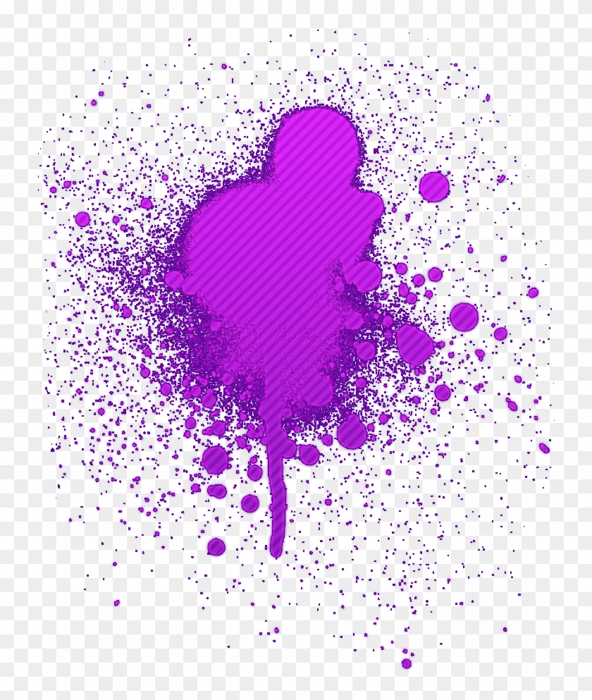 Hola Chicas Hoy Les Traigo Recursos Png Espero Que - Mancha De Tinta Roxa Png Clipart