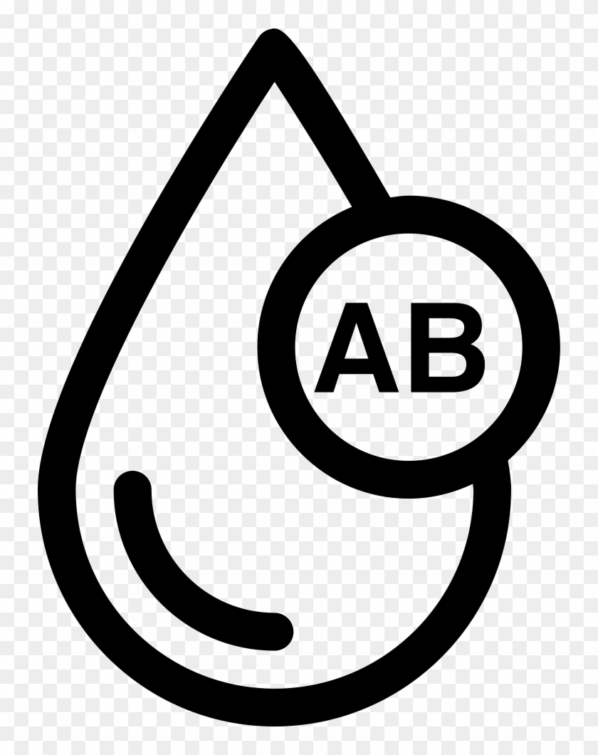 Png File Svg - Icono De Tipo De Sangre Png Clipart