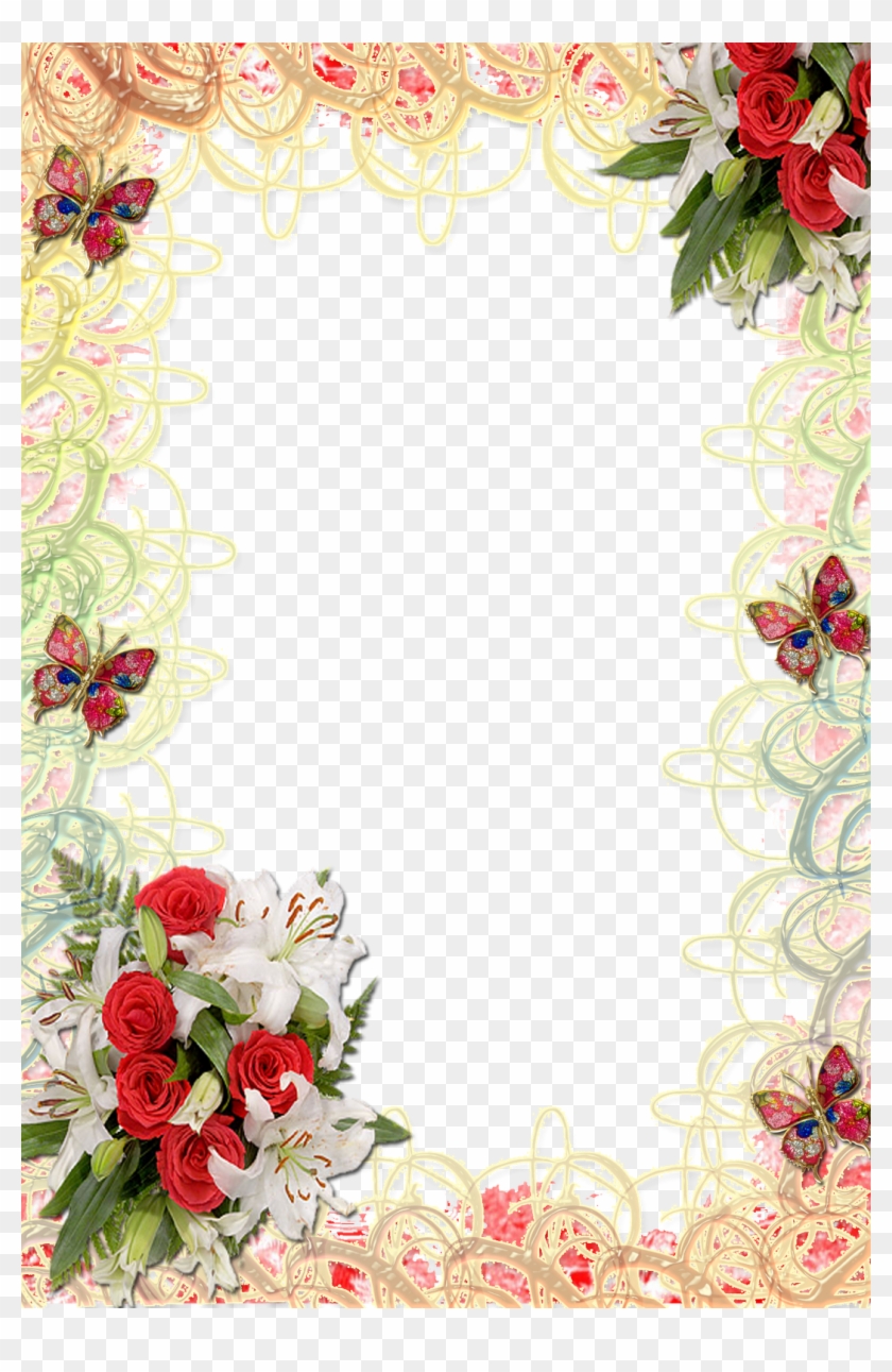 Coleção De Frames - Bouquet Of Flowers Clipart