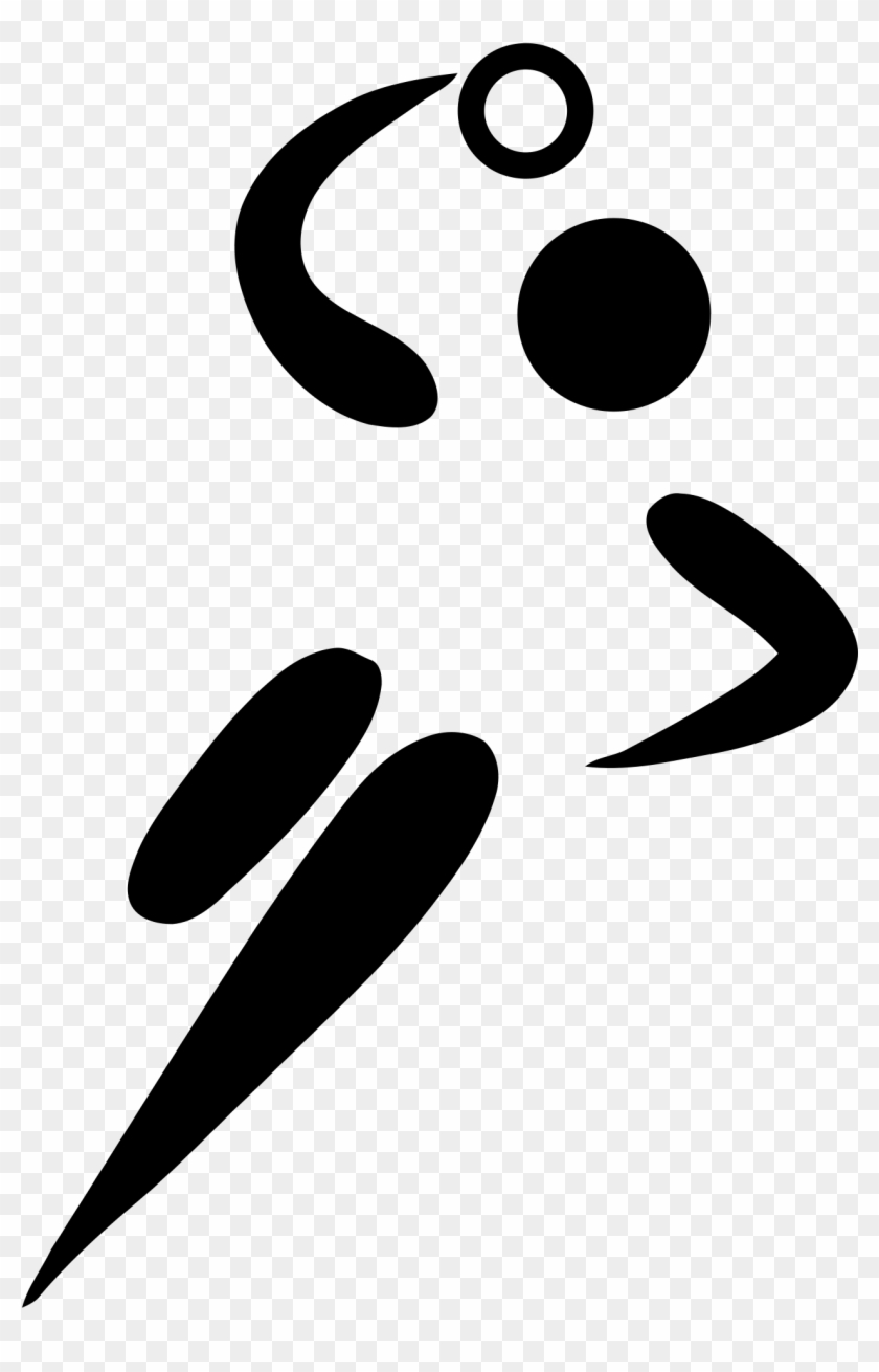 New Svg Image - Handball Cartoon Clipart #3397854