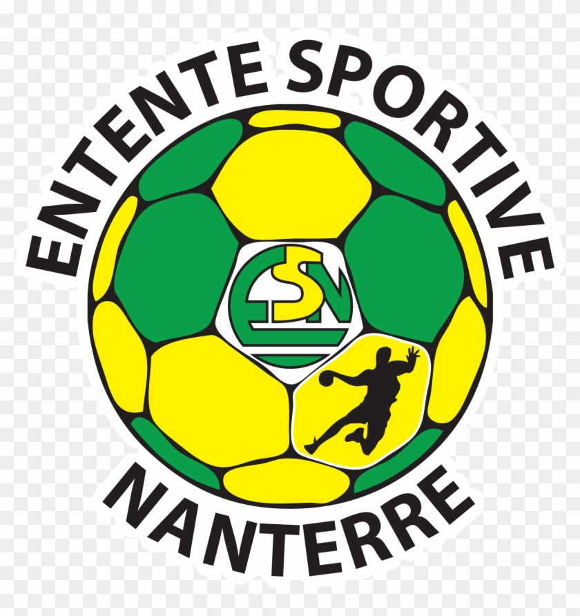Logo Esn Handball - Esn Nanterre Clipart #3398361