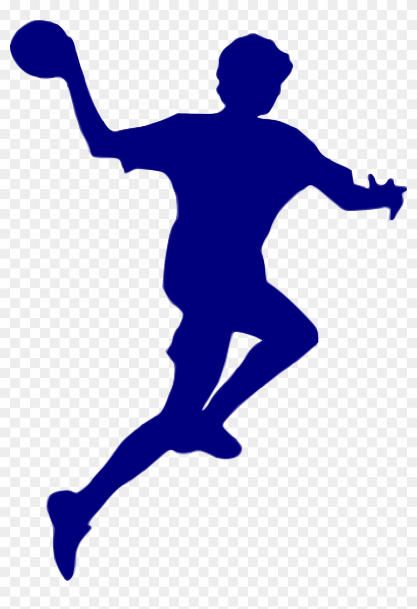 This Free Icons Png Design Of Silhouette Handball 24 - Handball Clipart #3398490