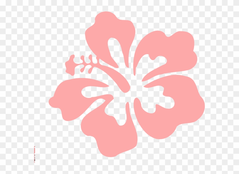 Clipart Freeuse Coral Clip Art At Clker Com Vector - Hibiscus Clip Art - Png Download #3398805