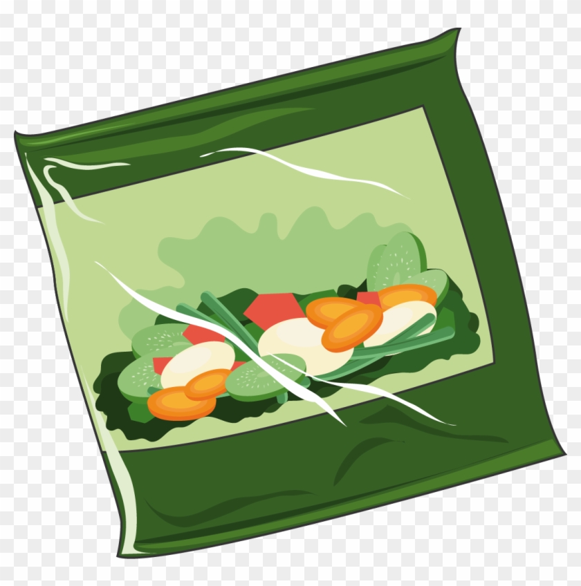 Picture Download Frozen Food Clipart - Frozen Veggies Clipart - Png Download #3399005
