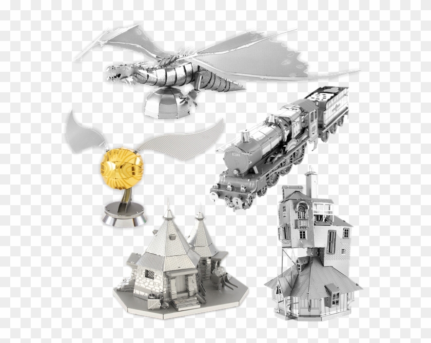 Picture Of Set Harry Potter - Hagrid's Hut Metal Earth Clipart #3399031