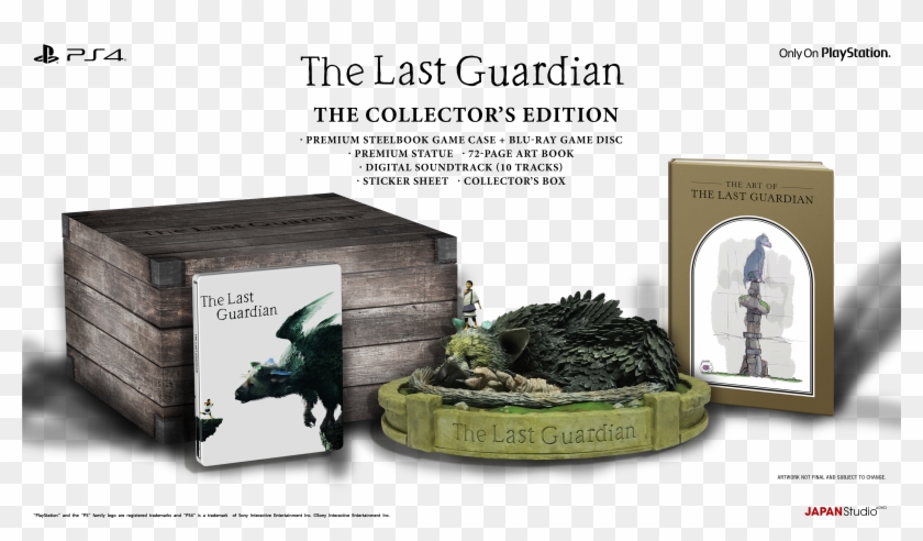 The Last Guardian Collector's Edition Is Beautiful Clipart
