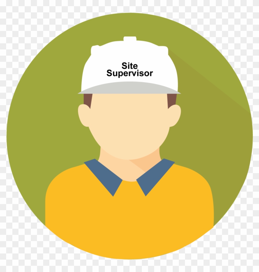Consultant Clipart Construction Supervisor - Safety Supervisor Icon Png Transparent Png #3399572