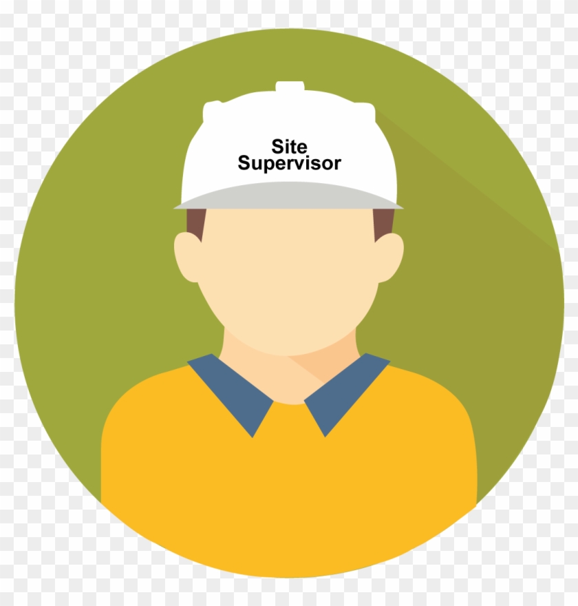 Consultant Clipart Construction Supervisor - Safety Supervisor Icon Png Transparent Png