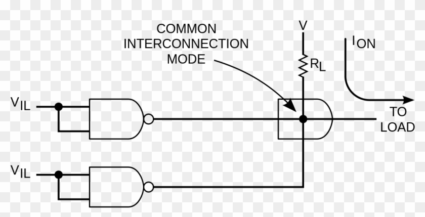 Wired Logic Connection - Wired Or Connection Clipart