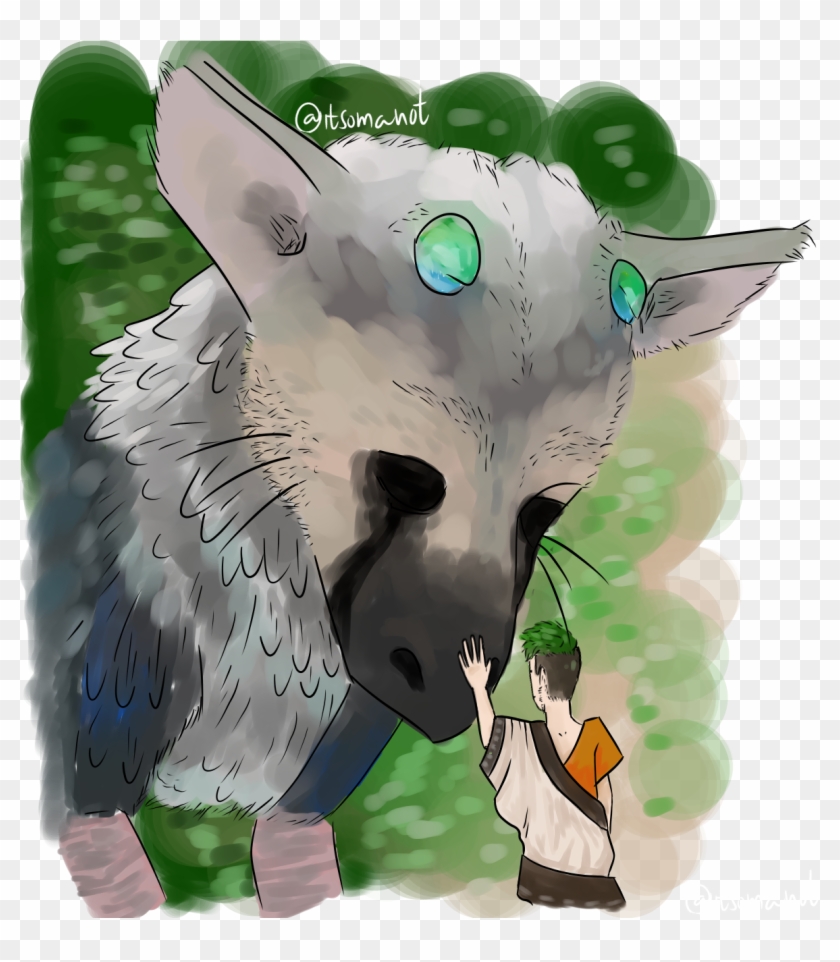 “ The Last Guardian Is Such A Beautiful Game Ahhhhh - Illustration Clipart