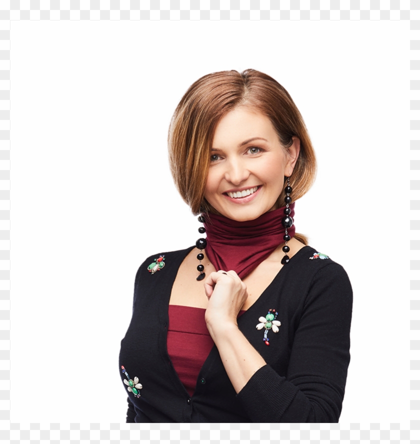 Marili Merino Buff Scarf - Girl Clipart