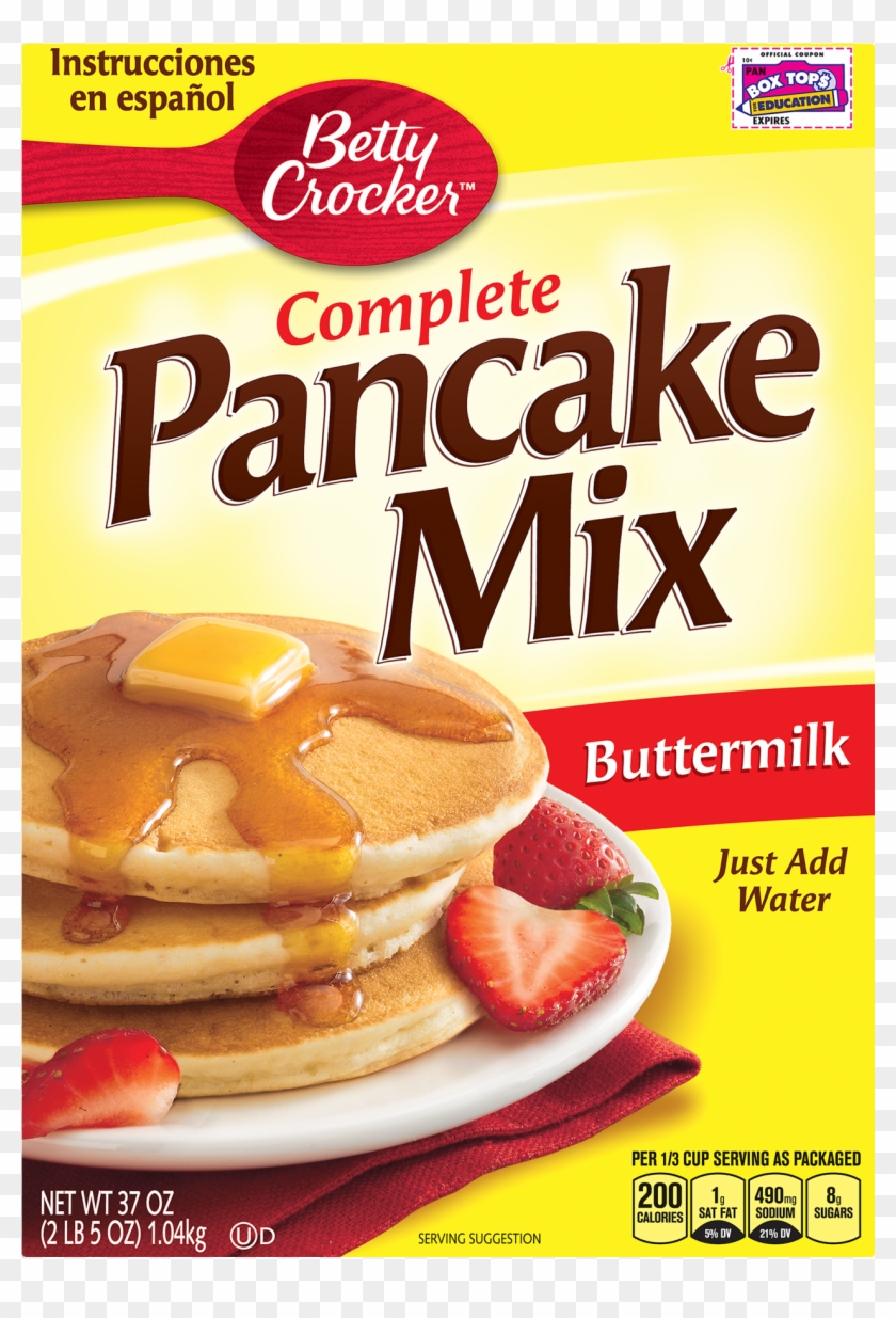 Betty Crocker Pancake Mix Buttermilk Clipart #340034