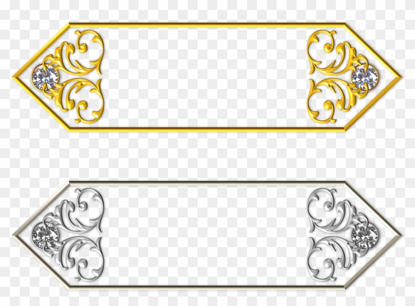 Gold Silver Banner - Happy Diwali 2018 Png Clipart