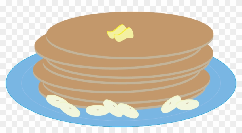 Stack Pancakes Big - Dish Clipart #340540