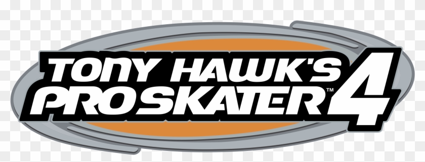 Tony Hawk Pro Skater 4 Logo Png Transparent - Tony Hawk Pro Skater 4 Clipart #340624