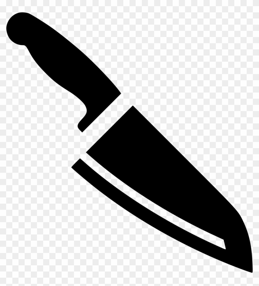 Png File Svg Pluspng - Png Knife Black And White Clipart #340699