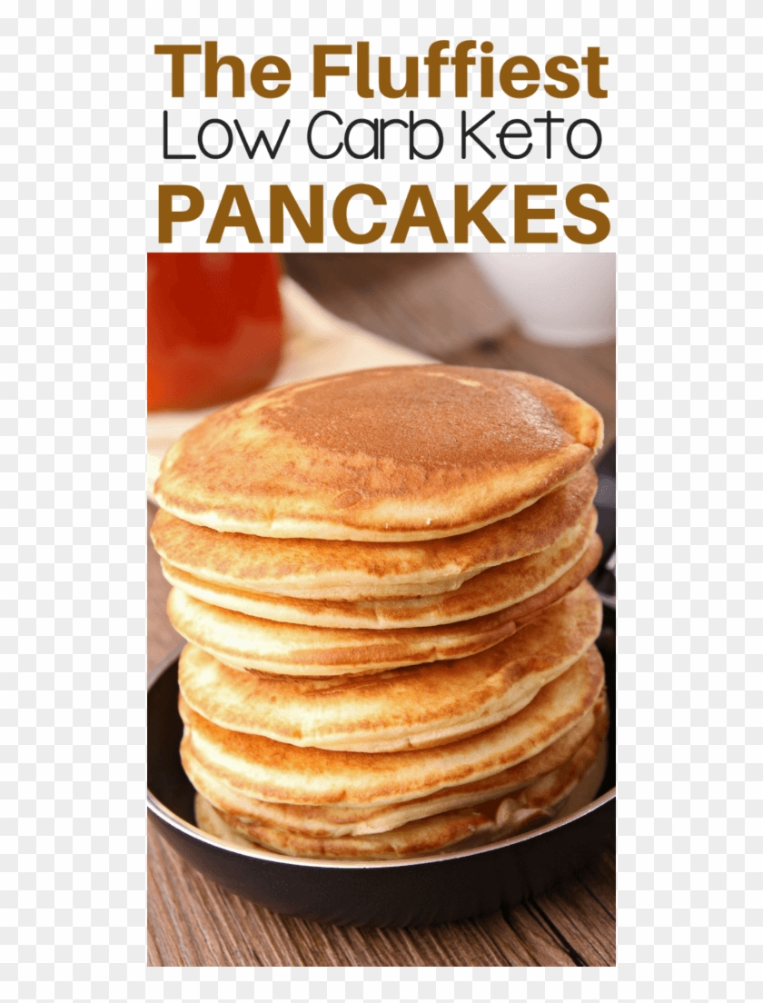 Best Light & Fluffy Low Carb Keto Pancake Recipe For - Low-carbohydrate Diet Clipart #340822