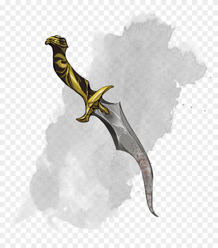 Dungeons And Dragons Weapons Dagger , Png Download Clipart #340825