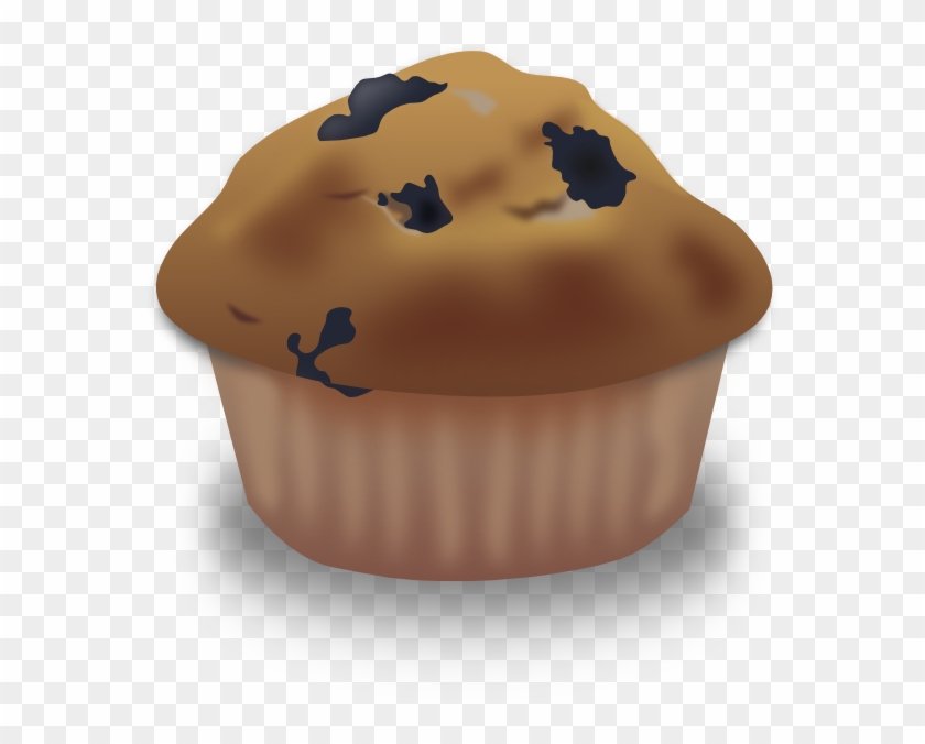 Blueberry Muffin Svg Clip Arts 576 X 596 Px - Png Download