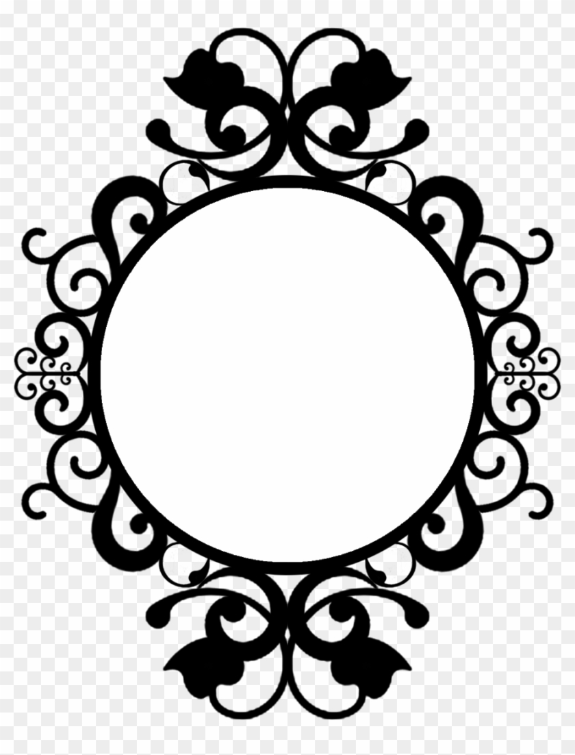 Circle-frame - Round Frame Vintage Png Clipart