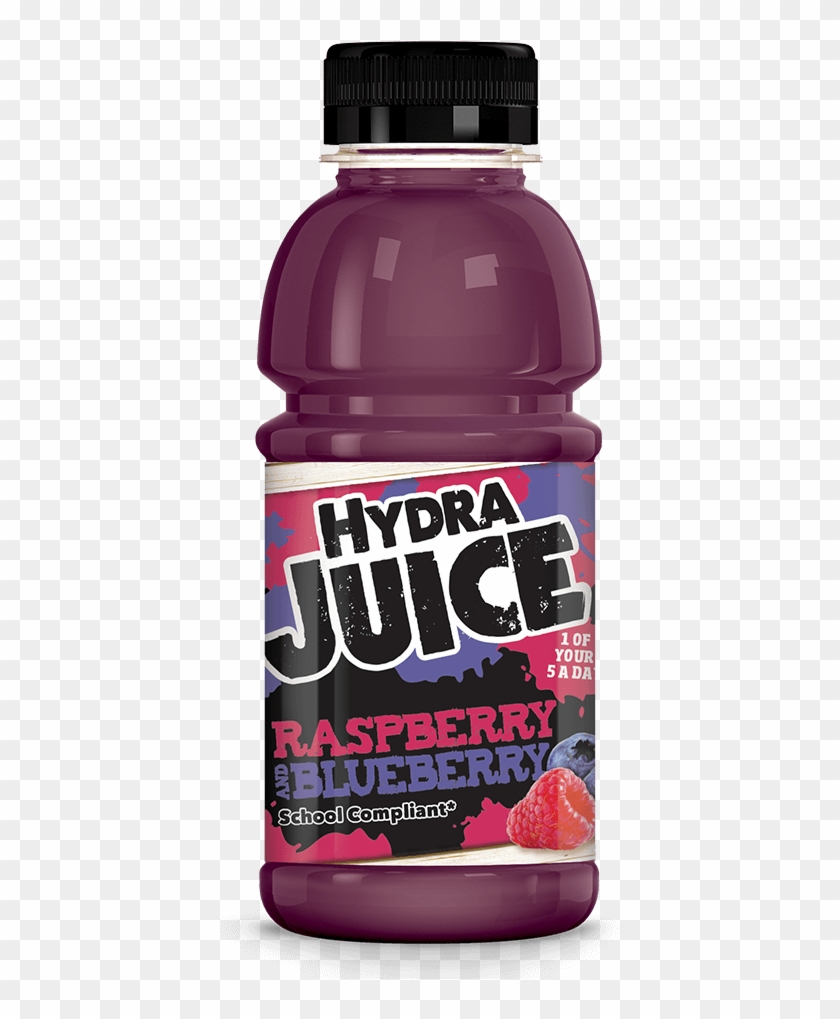 Hydra Juice 50% Raspberry And Blueberry Juice Drink - Plastic Bottle Clipart #341365