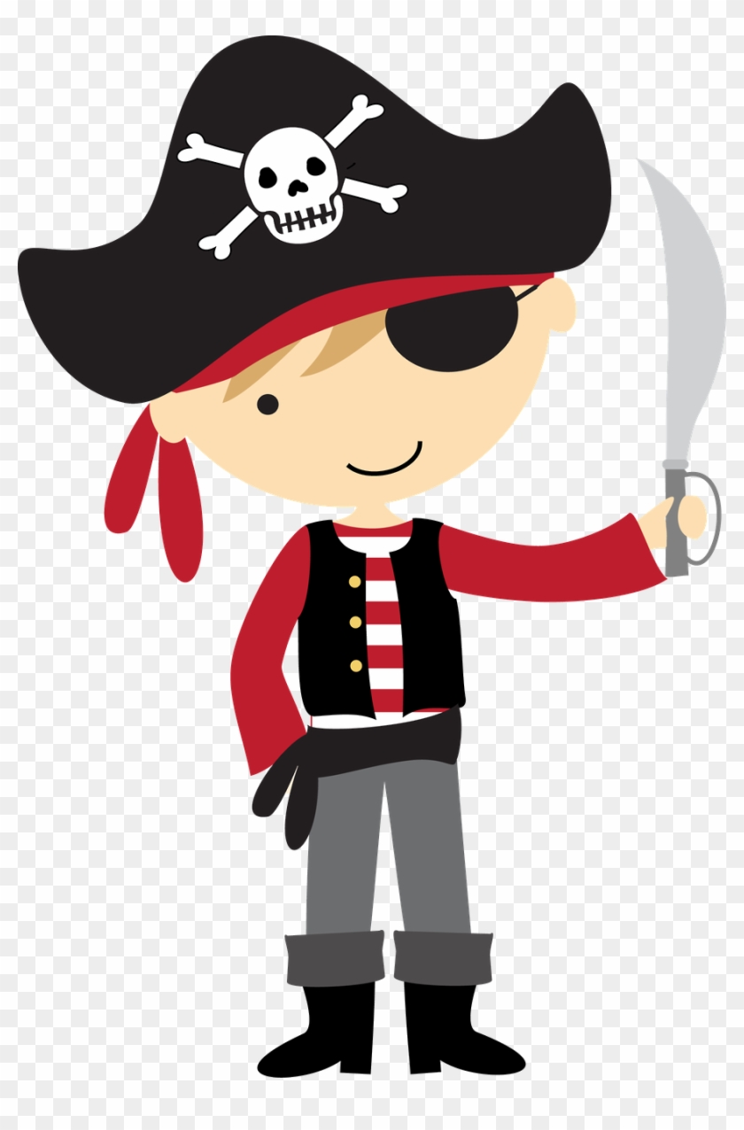 Cute Pirate Clip Art - Png Download