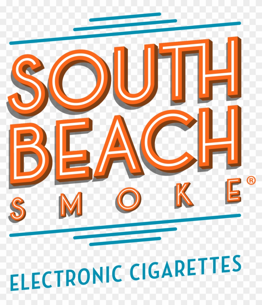 Electronic Cigarette Brand South Beach Smoke 2 - Poster Clipart