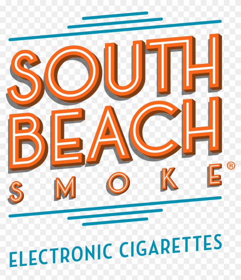 Electronic Cigarette Brand South Beach Smoke 2 - Poster Clipart #341962